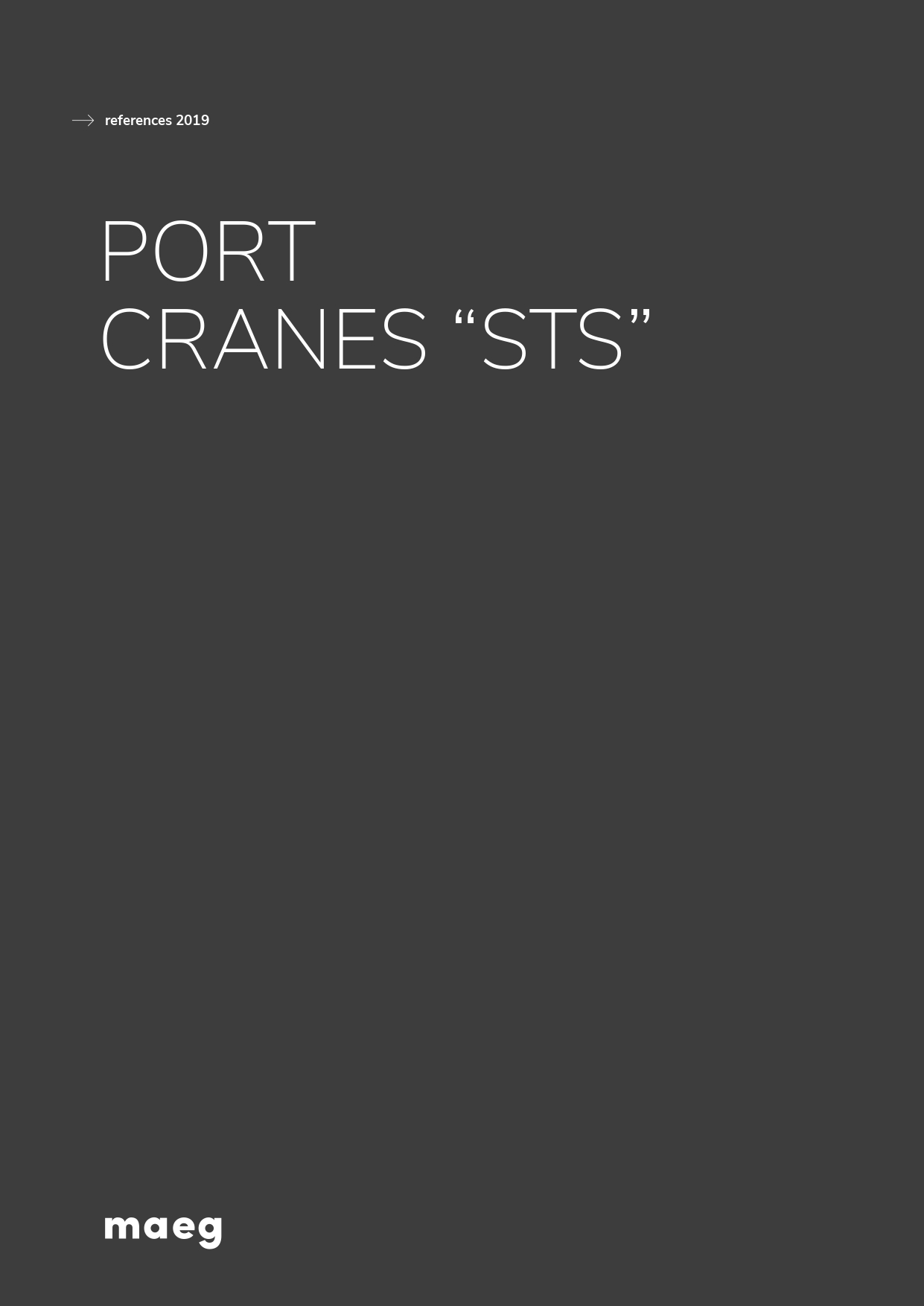 Port cranes 